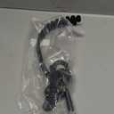 Saxophone Shoulder Harness, Comfortable Neck Strap with Aluminum Hook, for Alto and Soprano Sax, Black