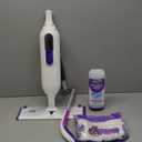Swiffer PowerMop Multi-Surface Mop Kit for Floor Cleaning, Includes PowerMop, 2 Mopping Pad Refills, 1 Cleaning Solution with Fresh Scent and 2 Batteries (Purple and White)