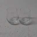 Stemless Glasses, Teacher Appreciation Gift for Teacher Week, Birthday, Christmas, 17 oz Glass for Appreciating, Professor, Instructor, Mentor, Set of 2(Because Teachers)
