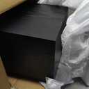 CASE ELEGANCE Luca Cabinet Humidor - Black, Holds 80-100 Cigars, 9.7 inches x 9.4 inches x 12.8 inches
