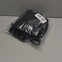 Nuovoware Water Bottle Carrier, 40oz Bottle Carrier Sports Insulated Water Bottle Holder with Adjustable Shoulder Strap, 2 Pockets Flask Sling Bag Drawstring Pouch for Climbing Hiking Walking (Carbon Black)