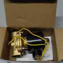 Beduan Brass Electric Solenoid Valve, 1/2" 110V Air Valve Normally Colsed for Water Air Gas Fuel Oil