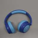 iClever BTH22 Kids Bluetooth Headphones, 60H Play Time, USB C Fast Charging, Bluetooth 5.4, AUX Cord,Safe Volume 74/85 dBA,Toddler Headphones for iPad/Tablet/Travel/School, Blue