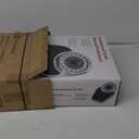 Salter Pro-Helix Professional Oversized Bathroom Scale with Black Vinyl Anti-Slip Bath Mat, 400 LB Capacity, Analog Scale, 18.25" x 13.0" Black/White