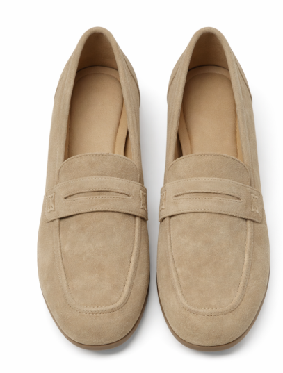 SM New York Womens Penny Loafers Comfortable Lightweight Walking Flats Slip On Spring Fall Shoes for Work and Leisure, Size 11