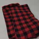 Joiedomi Christmas Tree Skirt 48Inch Buffalo Red and Black Plaid Decor for Xmas New Years Eve Holiday Party Indoor Decoration