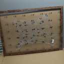 Hongkee 19.7x27.6 Frame, Rustic Brown Wood Style, Wall Mounting