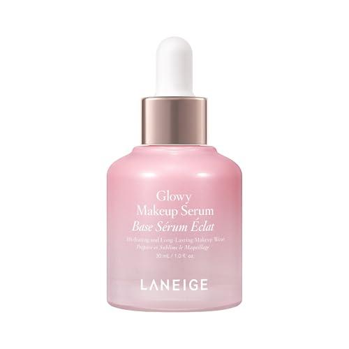 LANEIGE Glowy Makeup Serum: Makeup Primer, Hydrating Face Serum for Visibly Smooth & Glowy Dewy Skin, Highlighting