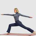 Women's Fleece Lined Pants with Pockets High Waist Thermal Flare Leggings Hiking Yoga Pants for Winter Cold Weather (L)