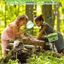 Bug Catcher for Kids, 17 PCS Bug Catching Kit with Bug Collector Toy Bugs Butterfly Net Magnifying Glass Insect Catcher Tweezers, Outdoor Explorer Kit for Kids Age 3 4 5 6 7 8