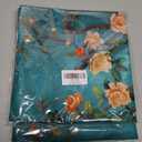2 x Teal Chinoiserie Floral Bird Pillow Covers 18x18, Cottagecore Room Decor, Rustic Farmhouse Flower Bird Decorative Throw Pillow Covers Pillowcases for Living Room Home Bedroom