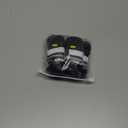 SlowTon Dog Boots - Waterproof Fleece Lined Dog Shoes for Large Small Medium Dogs, Soft Rubber Paw Protector for Winter Snow, Dog Booties for Outdoor Walking Hiking Rain, Grey - Black Stitching, 1 (#1 (Width 1.6 inch) for 16-22 lbs)