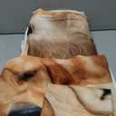 King Duvet Cover Set 3pcs Sleeping Dogs Pattern Duvet Covers Soft Breathable Duvet Cover with 2 Pillowcases for Animal Lovers (Brown)