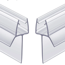 2-Pack Butecare Frameless Shower Door Bottom Seal with Long Sweep for Glass Doors – Stop Shower Leaks and Create a Water Barrier (5/16” x 36”) pack of 5