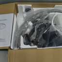 ZMISHIBO Low Profile Ceiling Fans with Lights, Flush Mount Modern Ceiling Fan and Remote Control, 23" LED Ceiling Fans, Stepless Dimmable 3 Colors and 6 Speeds (Black)