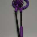 Ankle Skip Ball for Kids - Foldable Flash Wheel Skip Ball, Outside Game Toys for Kids & Adults, Gift for Boys & Girls Age 5 6 7 8 9 10 Years Old, Purple