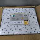 Intelligent Design Cozy Soft 100% Cotton Flannel Print Animals Stars Cute Warm, Ultra Soft Cold Weather Sheet Set Bedding, Queen, Grey Stars 4 Piece