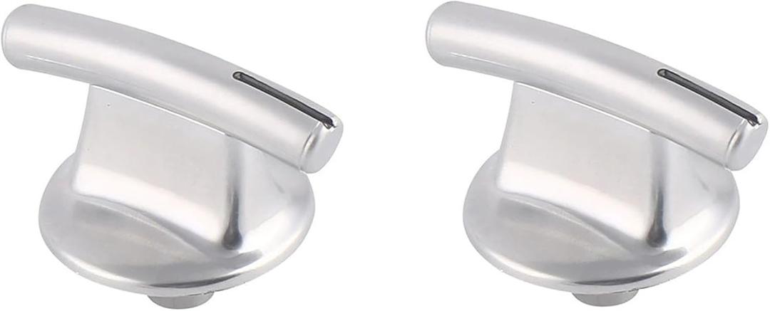 2 Pcs WP7737P245-60 Stove Burner Control knob for 74007918 Whirlpool Cooktop JEC8430ADS JEC8536ADS JEC9530ADS JEC9536ADS JGD8430ADS JEC8430ADB