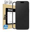 Mothca 2 Pack Matte Glass Screen Protector for iPhone 14 Pro [6.1 inch] with 2 Pack Camera Lens Protector, Anti-Glare & Anti-Fingerprint Tempered Glass Film, Case Friendly Bubble Free Smooth as Silk