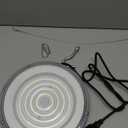 150W UFO Led High Bay Light,120VAC,21050LM 5000K Daylight Area Lighting,IP66 Waterproof 650W MH/HPS with Plug Commercial Bay Lighting for Warehouse/Shop/Workshop/Barn/Gym/Factory