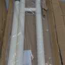 Handicap Grab Bars for Bathroom, Foldable Stainless Toilet Grab Bar with Textured Grip, 29.5(L) x27.5(H) inches Flip Up Toilet Safety Rails with Leg for Elderly