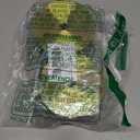 2 Rolls 40 Yards Christmas Snowflake 2.5 Inch Black & Gold Wired Glitter Ribbon for Tree & Party Decoration