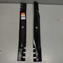 Hipa 46 inch Mower Mulching Blades for Cub Cadet XT1-46 XT1 XT2 LT46 LX46 LTX1046 LTX1045 46'' Deck Lawn Tractor Replace for 942-04290 942-04290-X 942-04244A 942-04244