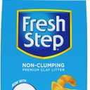 Fresh Step Non Clumping Cat Litter with Febreze Freshness, Lightweight and High-Absorbing Formula with Odor Control, 7 lb. Bag