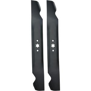 Cub Cadet 46 inch Mower Blades 942-04244A High-Lift Blades for MTD Cub Cadet XT1 XT2 LT46 LTX1045 Replaces 942-04290 742-04244 942-04244(2 Pack)