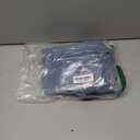 Sidefeel Women's Wide Leg Jeans High Waisted Stretchy Raw Hem Zimbaplatinum Denim Pants (S, Blue)