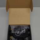 BRCOVAN Motorcycle Phone Mount Holder with Qi 15W Wireless Charger & 30W PD/USB-C Fast Charging Port, Anti-Theft Handlebar Cellphone Cradle with Vibration Dampener, Adjustable for 5.4-7.2'' Smartphone