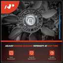 A-Premium Electronic Radiator Cooling Fan Clutch Compatible with Ford Explorer 2006-2010, Explorer Sport Trac 2007-2010 & Mercury Mountaineer 2006-2010, 4.0L 4.6L, Severe Duty