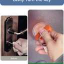 Key Turner Aid, BUMOVE Easier to Grip and Turn Keys Aid for People with Arthritis or a Weakened Grip and Colors are Easy to Distinguish (3 Pack)