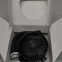 Momcozy Portable Stroller Fan, 8000mAh, 27H Ultra-long Battery Life, Detachable 4 Speed 360Rotate, LED Night Light with 2 Modes, USB Rechargeable Handheld Cooling Fan for Travel, Car Seat, Bedroom (Black)