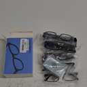 Kerecsen 6-Pack Reading Glasses Blue Light Blocking,Spring Hinge Readers for Men Women,Computer Eyeglasses