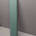 Portable Travel Makeup Brush Bag Silicone Cosmetic Brushes Holder Women And Girls (Green)