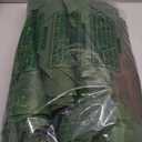 AerWo 12Pcs Palm Leaves Green Table Runner, Artificial Leaves Summer Tropical Leaf Table Runners 72 inches Long for Wedding Moana Jungle Safari Tropical Luau Hawaiian Party Decorations