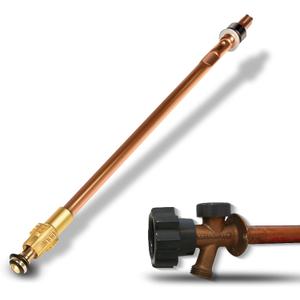 Upgrade Version 123-0093 Stem Assembly for 500 Series Mansfield Style Full-turn Hydrants from 1970 to 2006, 12-inch Overall Length, Prevent Leakage