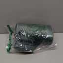 Smiry Memory Foam Toilet Rugs U-Shaped 20x20, Extra Soft Absorbent Non-Slip Contour Bathroom Rugs, Machine Washable Bath Mats for Toilet, Green