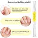 Rejuvenation Nail Growth Oil, Nail Oil For Growth And Strength Rejuvenation,Nail Strengthener and Growth with Nails File (2PCS)