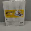 QPAU Kiddie Pool  65" x 39" Inflatable Pool for Kids & Toddlers, Ball Pit & Baby Pool with Soft Cushioned Floor, Canopy for Sun Protection, Durable Outdoor Play Toys for Backyard & Indoor (Blue)