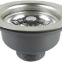 4-1/2 Bowl Type Stainless Steel Sink Strainer Drain Kit for Kitchen Sink XK223C048