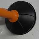 Drain Auger, Clog Remover with Drill Adapter, 25 Feet Flexible Plumbing Snake Use Manually or Powered for Kitchen,Bathrom and Shower Sink, Comes with Gloves (orange)