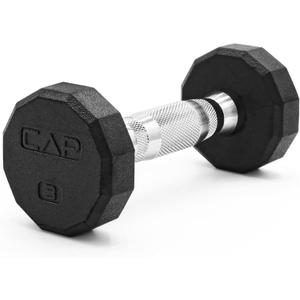 CAP Barbell Coated Hex Dumbbell Weight | Multiple Options (3 lb)
