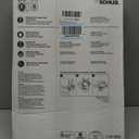 KOHLER 20454-0 Ridgewood Elongated Soft Close Toilet Seat, Quiet Close, Wood Toilet Seat, Home Essentials, White