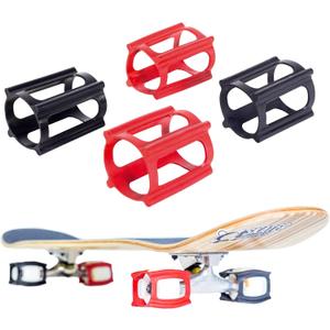 SkaterTrainers- Skateboard Tricks Fast No Experience Needed- Fun, Safe, and Easy- Ollies, Kickflips and More- All Ages- Accessories Make Great Stocking Stuffers Gifts for Teen Boys and Girls (Red Black Combo)