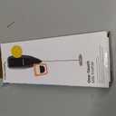 Chefman Handheld Electric Milk Frother Create Foam for Coffee, Cappuccinos, & Lattes, Mix Matcha & Protein Powder, Cordless & Compact, Stainless Steel Wand, Battery Operated
