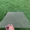 24"X16" 14 Gauge Expanded Metal Sheet Metal Diamond Mesh 0.4"X0.8" Expanded & Perforated Sheets Raised Mesh-for Screen Door Grill,Window Security Grill Screen Door Protector