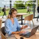 Soundcore Space One Pro, FlexiCurve Over-Ear Headphone, Adaptive Active Noise Cancelling Headphones Driven by 6 Mics, 60H Lossless Audio, Ultra-Fast Charging, Hi-Res Wireless, Comfortable Fit (Medium, Jet Black)