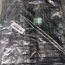 Hleelomi Under Bed Storage with Wheels, 360 Rotating, No-Assembly Underbed Storage Containers, 2PACK (Black)